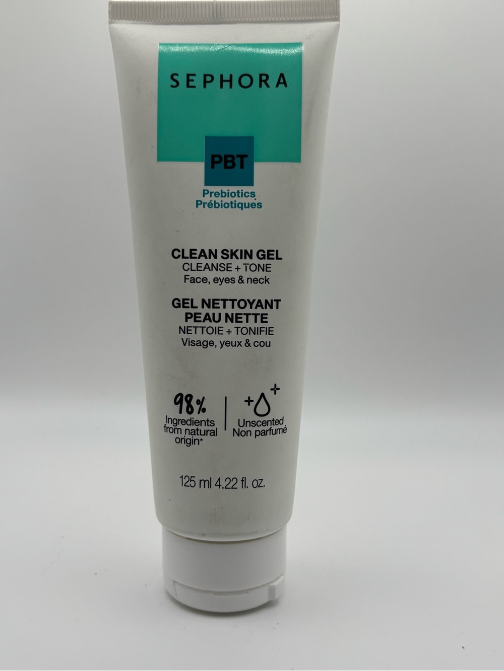 Sephora Collection PBT Prebiotics Clean Skin Gel Cleanser 4.22 oz 125ml New - Picture 3 of 7